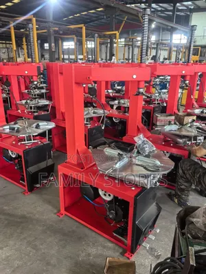 Heavy Duty Electric Tyre Changer Machine Red.