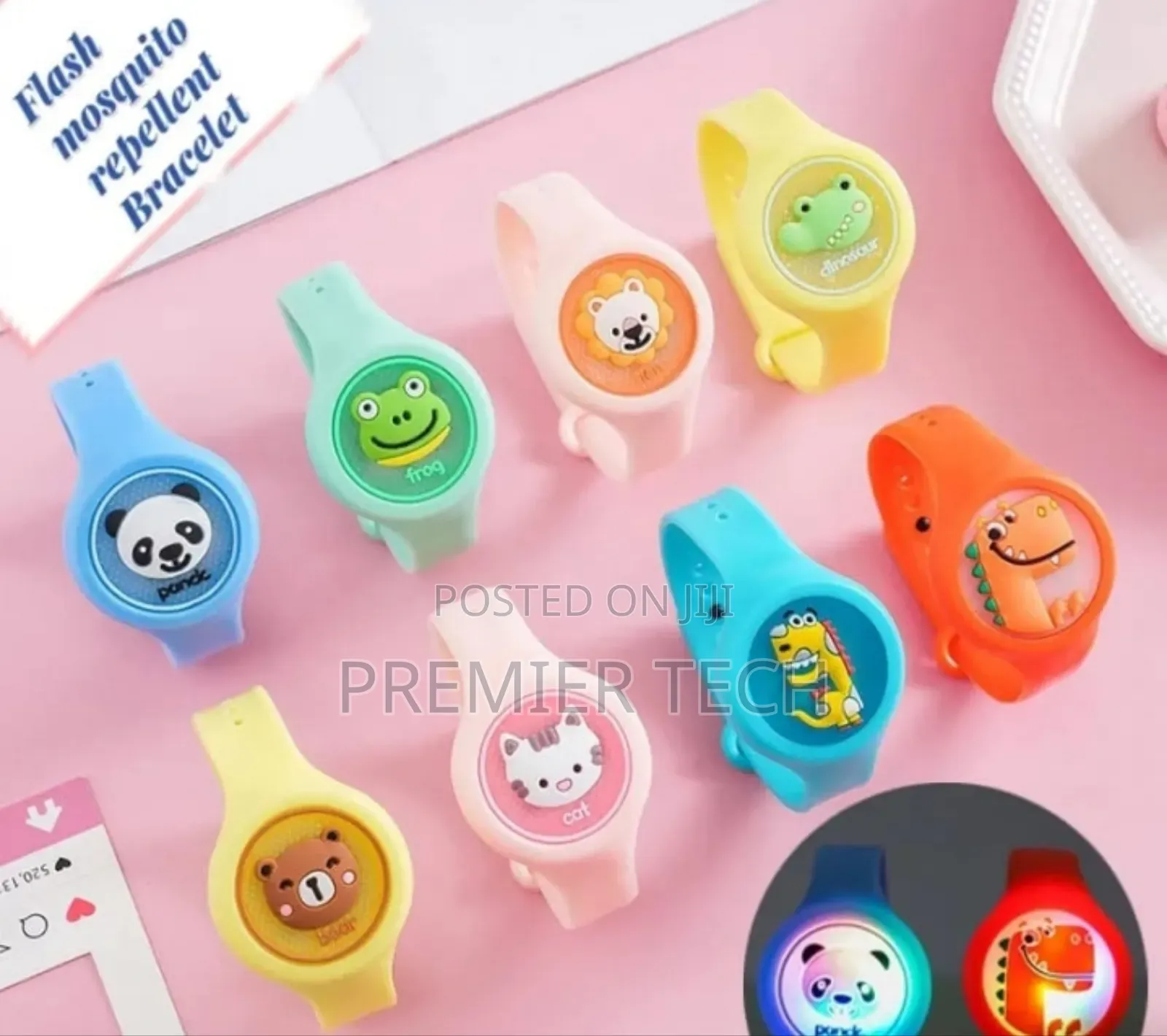 Cartoon Mosquito Repellent Bracelet