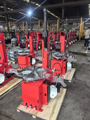 Commercial Italy Tyre Changer Machine Red Color