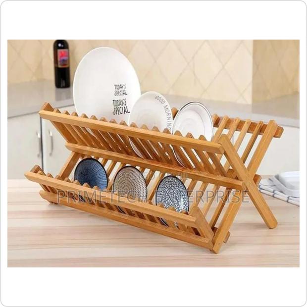 Bamboo Dish Rack - main view