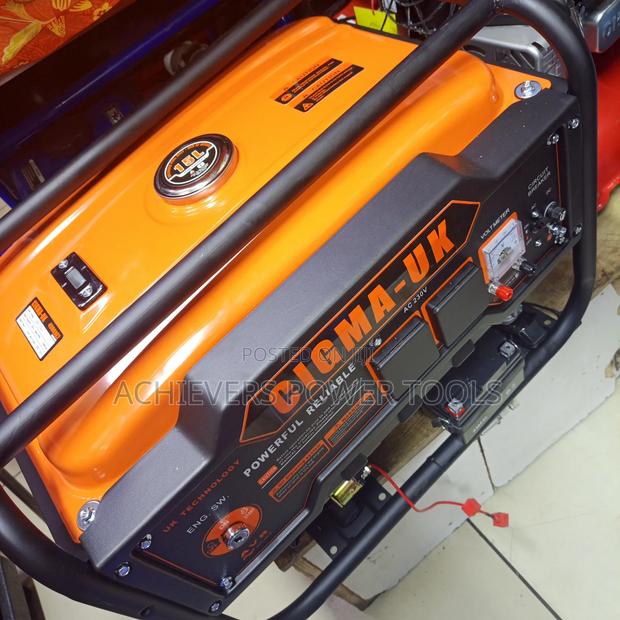 Powerful Cigma -Uk Generator/ Gasoline 6.5 Kva Hp - main view
