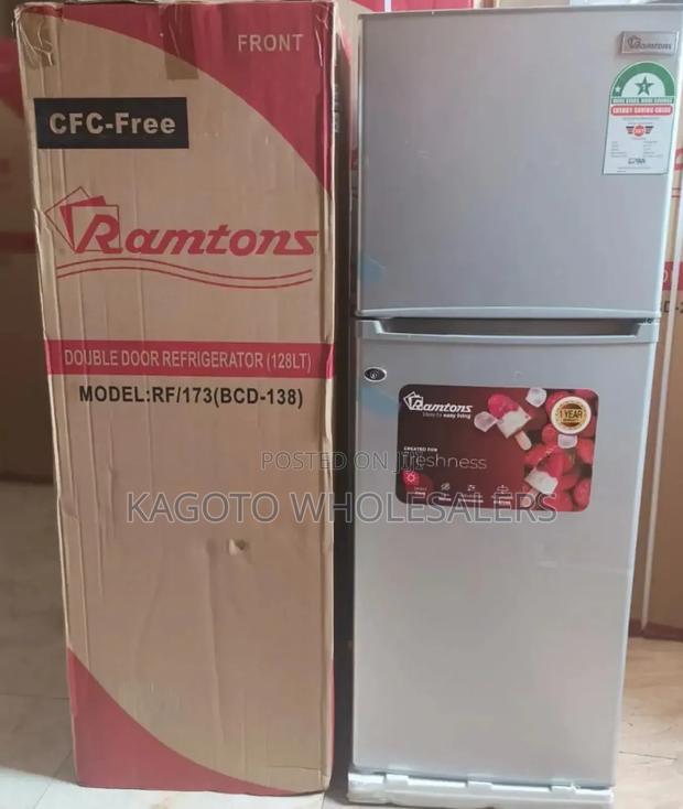 Ramtons 128liters 2 Door Direct Cool Fridge