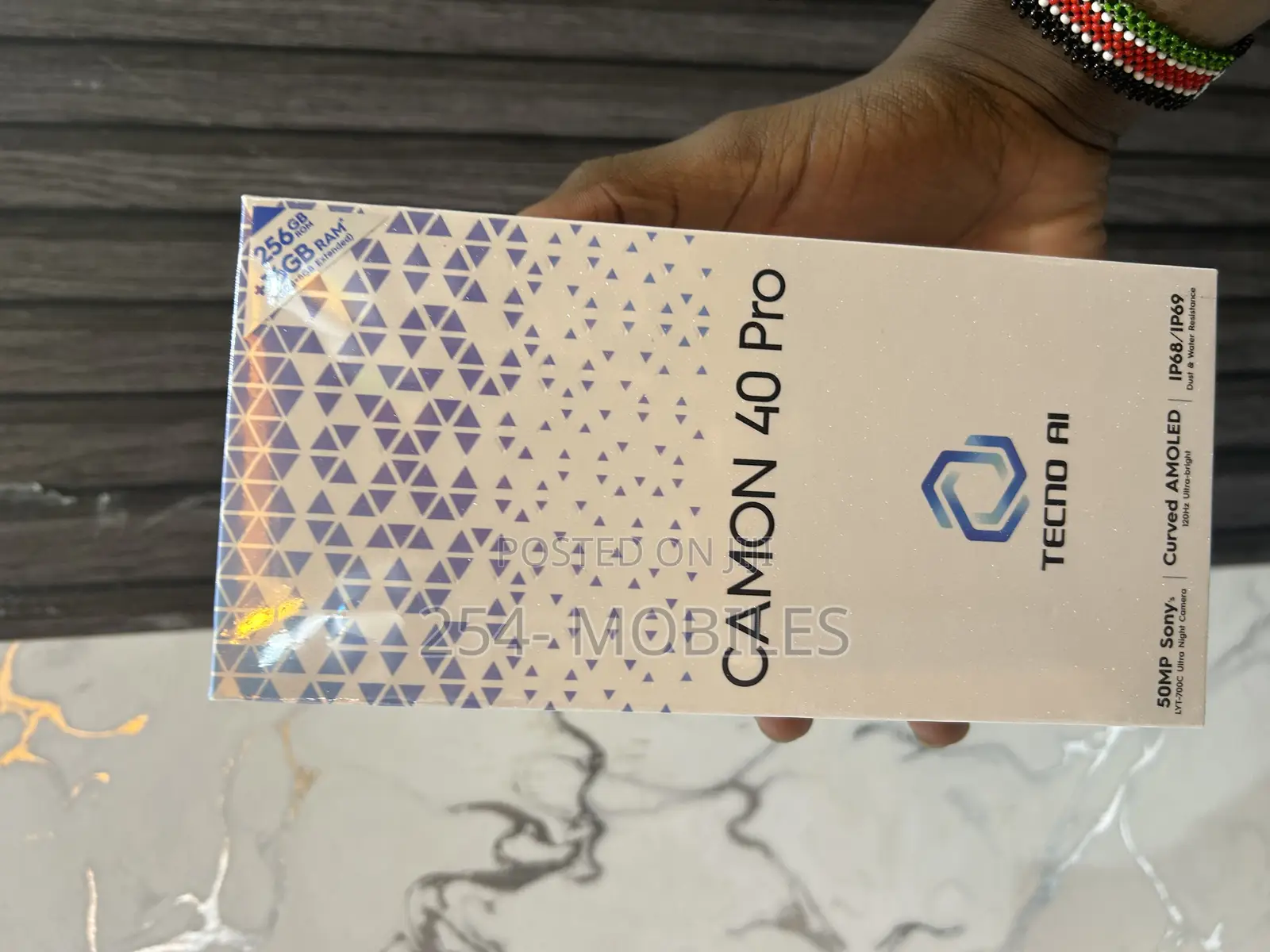 New Tecno Camon 40 Pro 256 GB Black