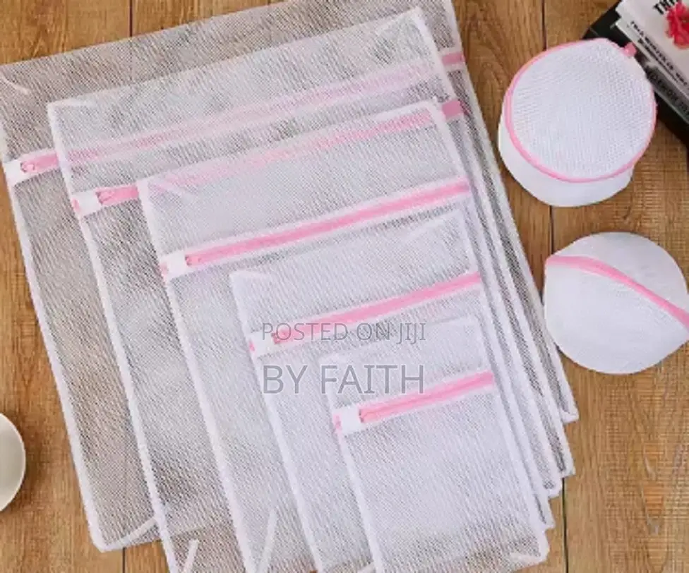 6 in 1 Mesh Laundry Bags Protective Mesh for Washing Machin