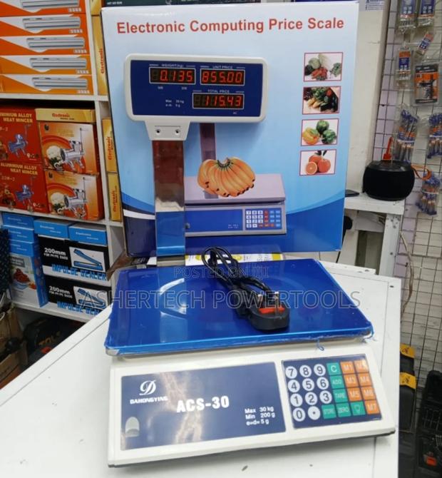 Acs 30/30kg Digital Weighing Scale/Butchery Scale