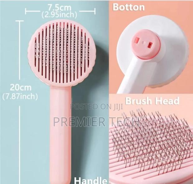 Self Cleaning Pet Comb - main view