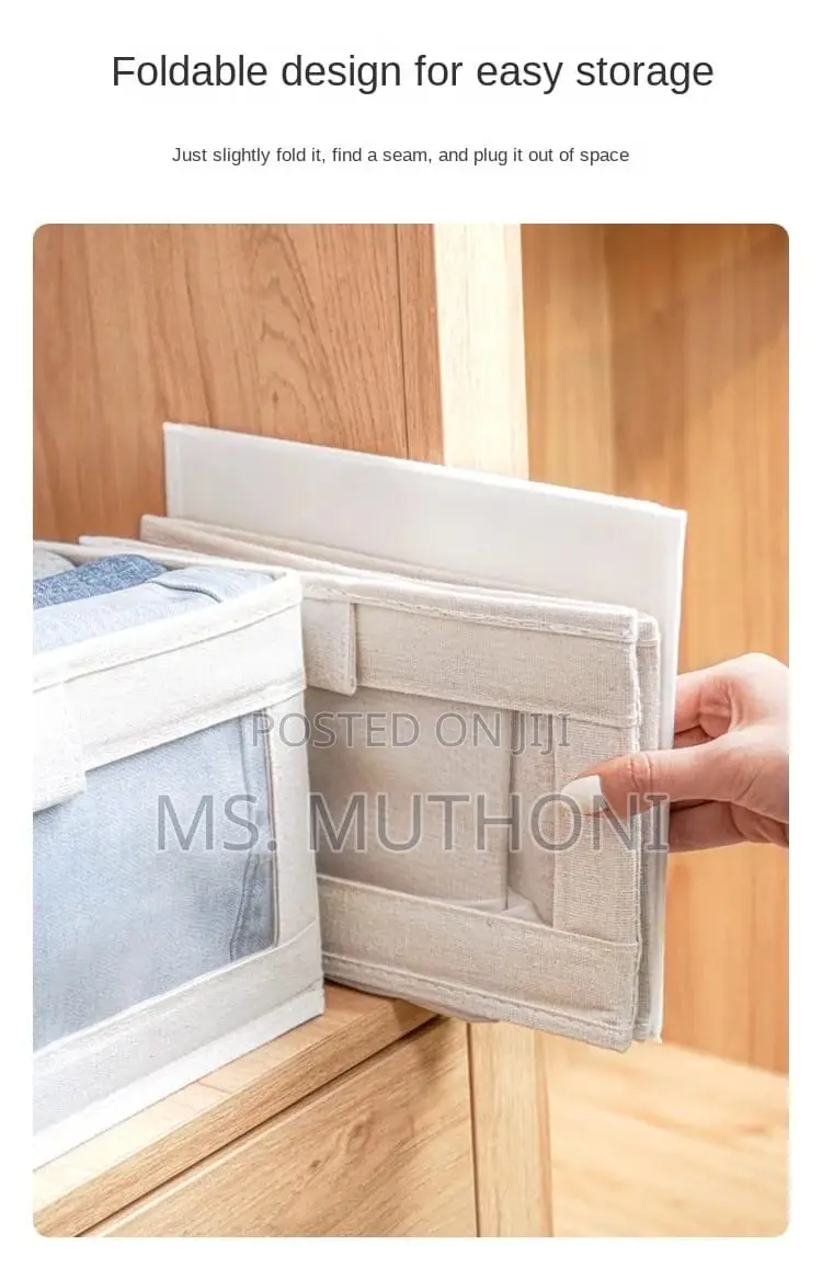 Foldable Good Size Wardrobe Storage Organizers*
