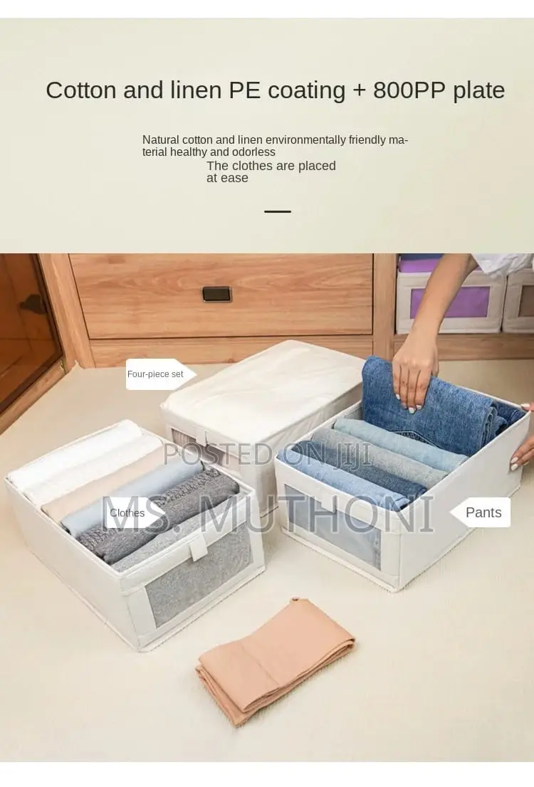 Foldable Good Size Wardrobe Storage Organizers*