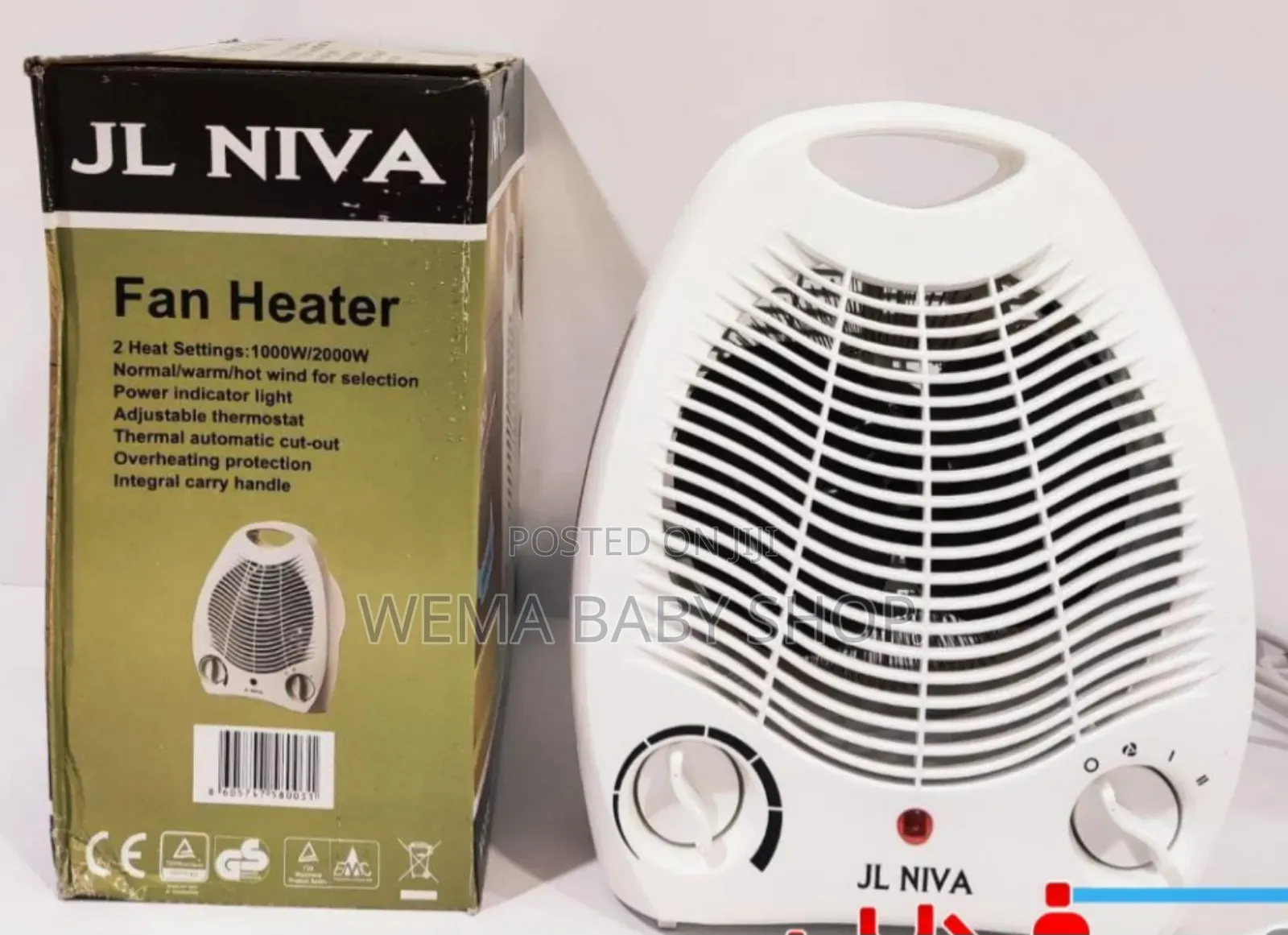 Jl Niva Fan Room Heater