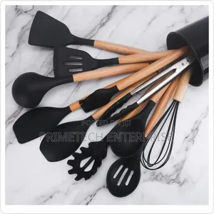 11pcs Non-Stick Silicone Spoons