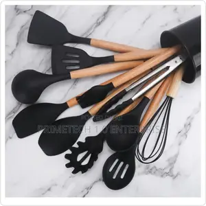 11pcs Non-Stick Silicone Spoons