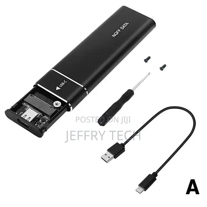M.2 Nvme SSD Enclosure Adapter Aluminum Case Usb C 3.1 Gen2