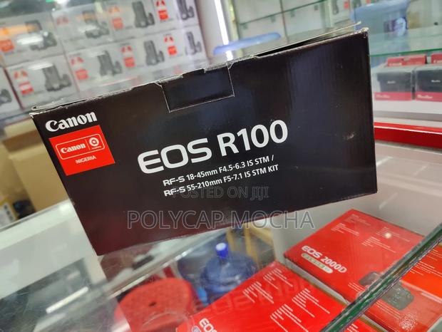 Canon Eos R100 Mirrorless Camera With 18-45mm and 55-210mm