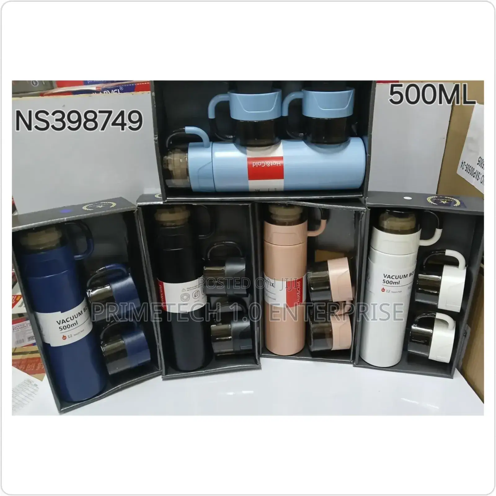 3pcs Gift Pack Cup and Vacuum Bottle