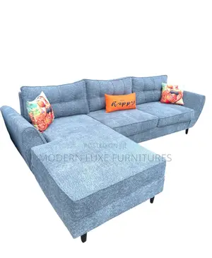 Chic Dark Grey L Sofa