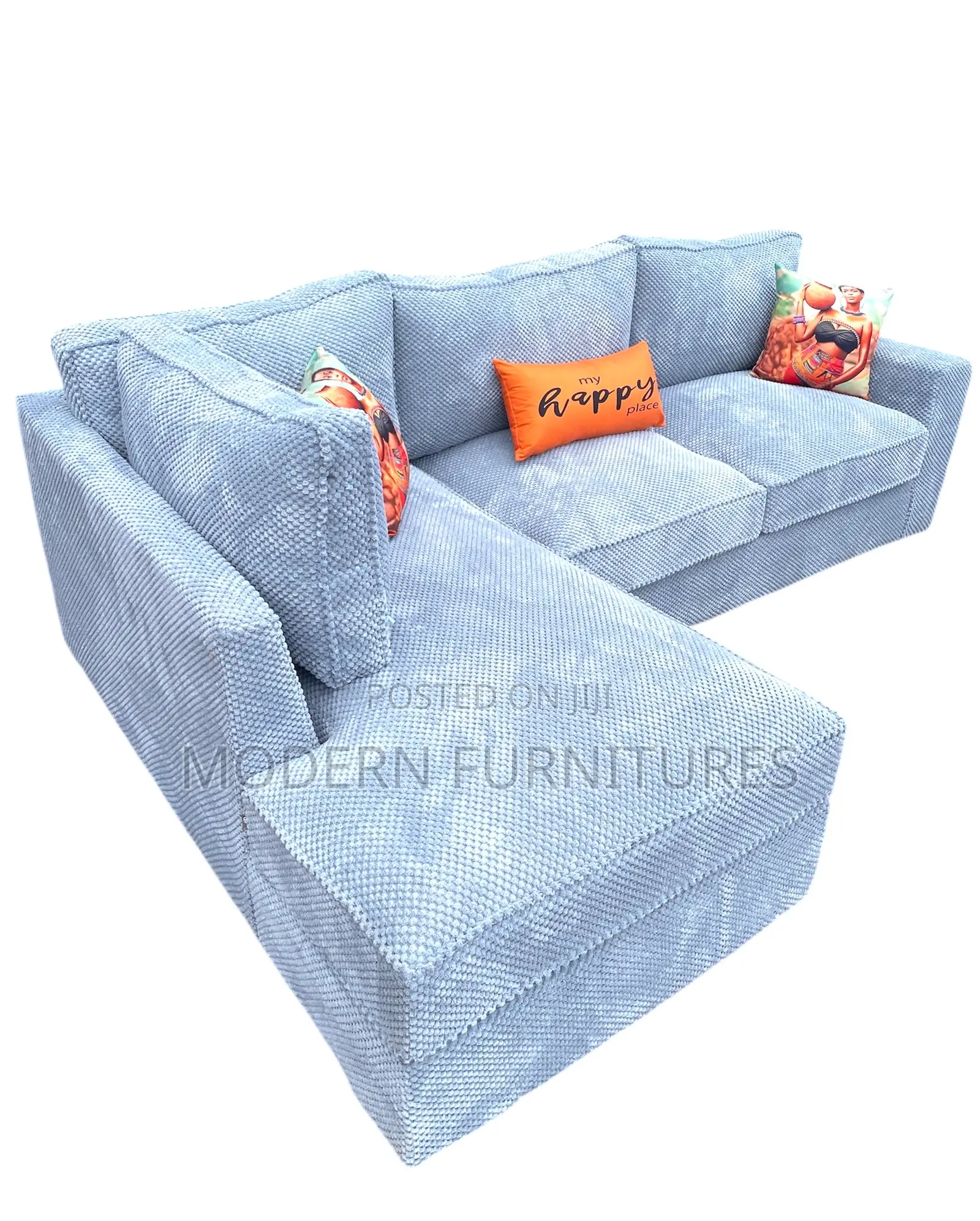 Bubble Fabric L Sofa
