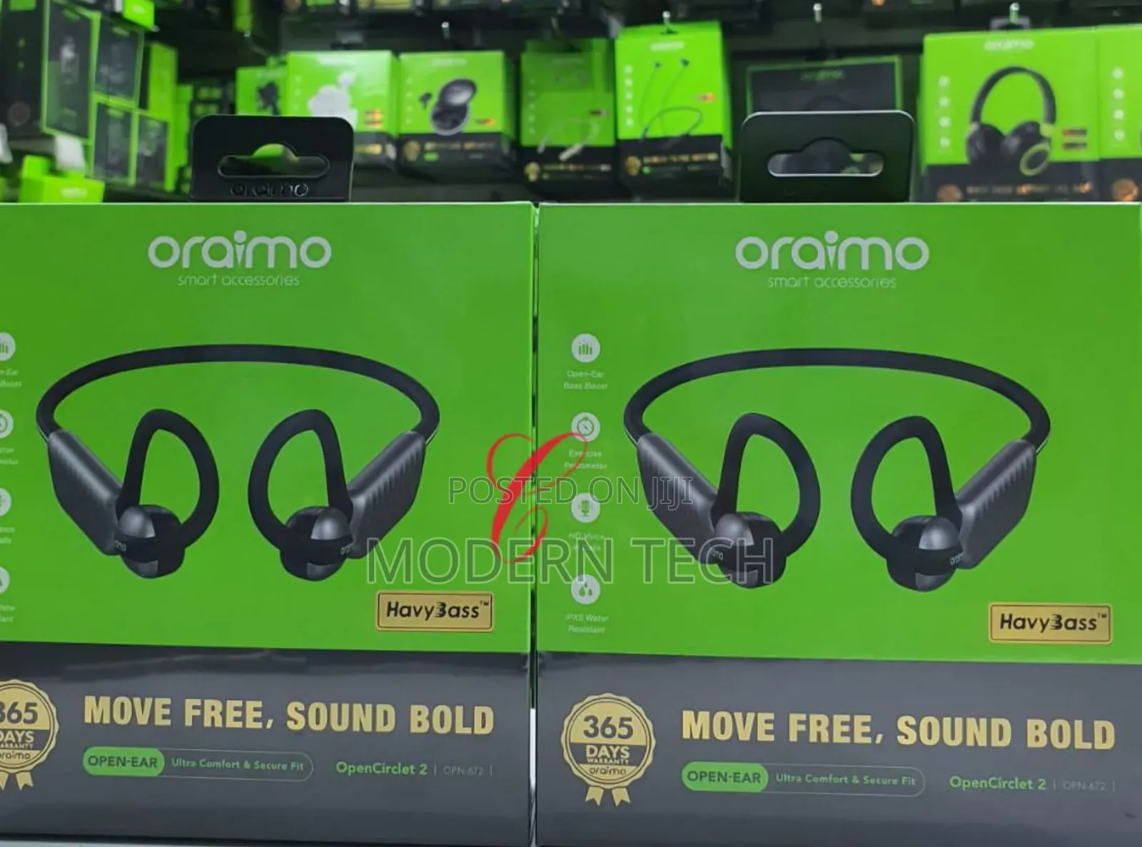 Oraimo Opencirclet 2 Ipx5 Open-Ear Headphones
