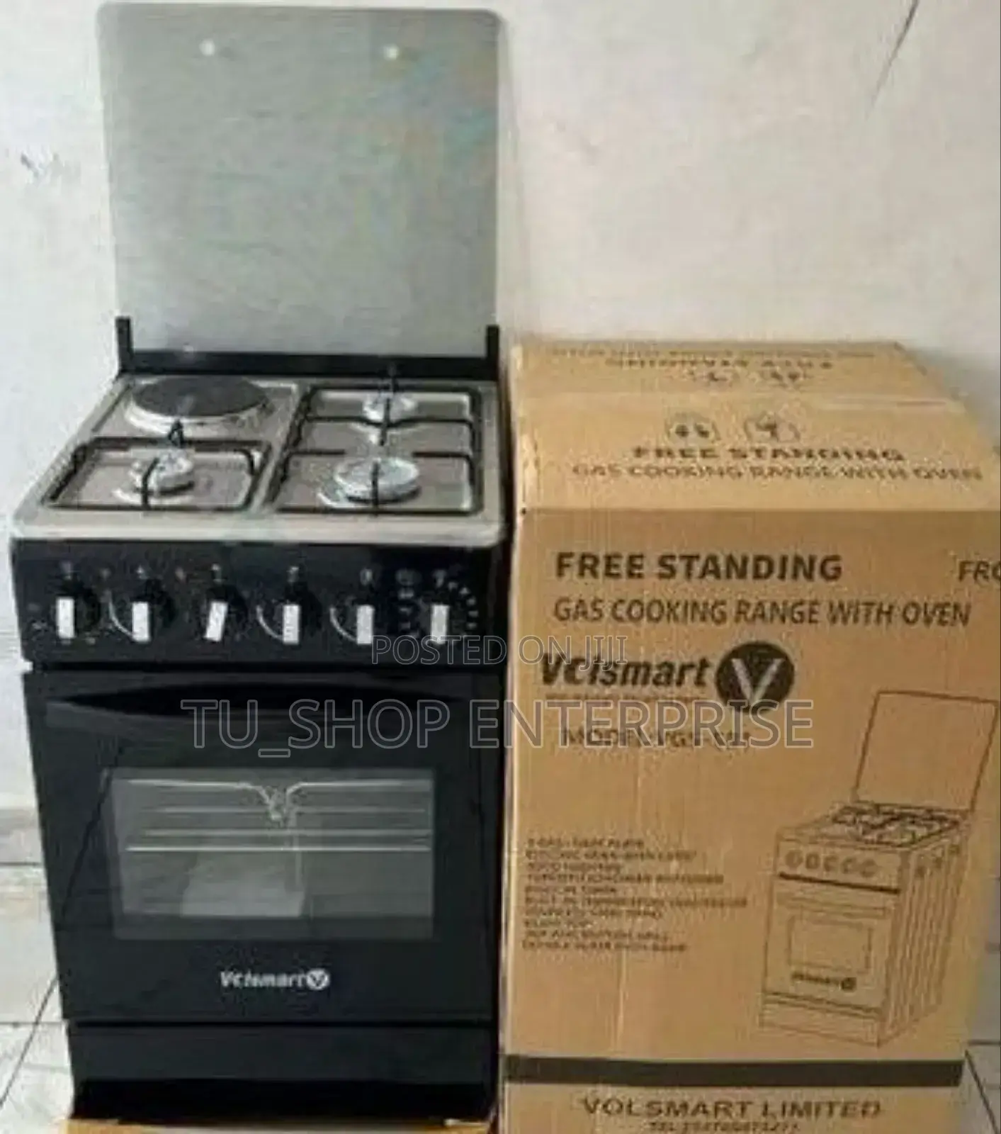 50*55 Volsmart 3+1 Jet Standing Cooker