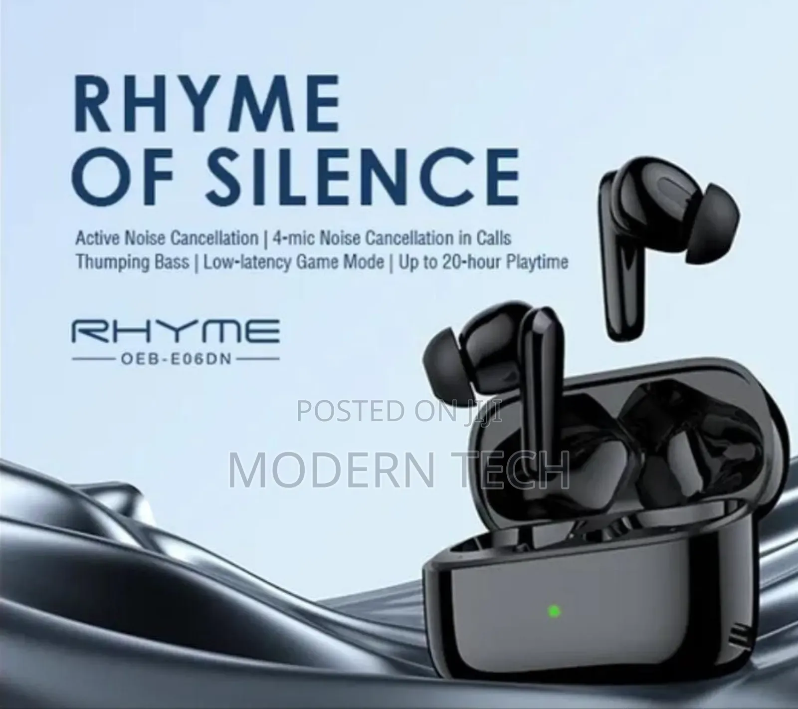 Oraimo Rhyme Oeb-E06dn Anc Wireless Earbuds