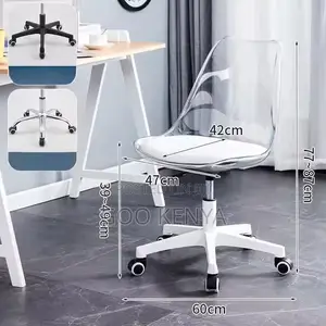 Dining Chair ; Transparent Stool Office Chair