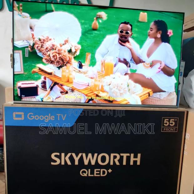 Skyworth 55′′ Qled Uhd Google Tv, Voice Command, Hdr+ New - thumbnail 5