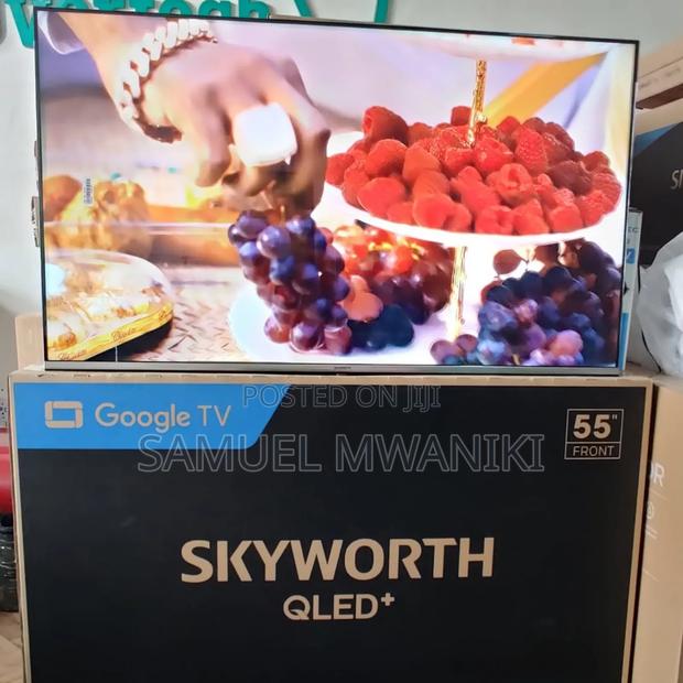 Skyworth 55′′ Qled Uhd Google Tv, Voice Command, Hdr+ New - thumbnail 6