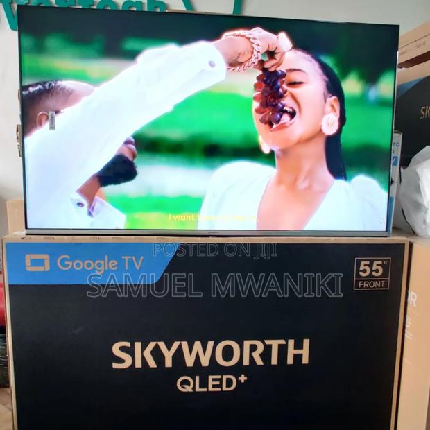 Skyworth 55′′ Qled Uhd Google Tv, Voice Command, Hdr+ New - thumbnail 7