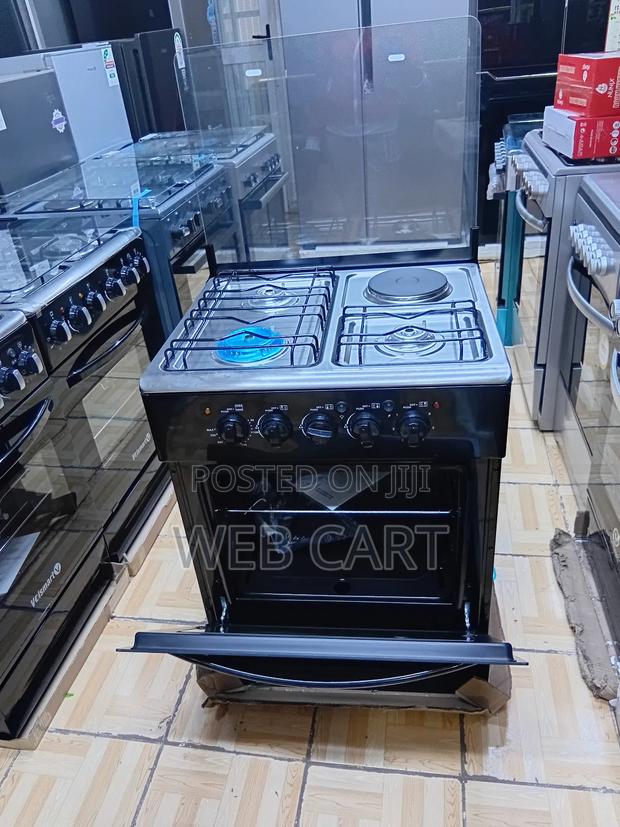 60x60 Free-Standing Gas Cooker (3 Gas + 1 Electric)