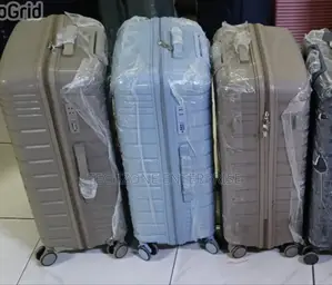 3 in 1 Executive Rubber Suitcase Luggage Bag With Wheels