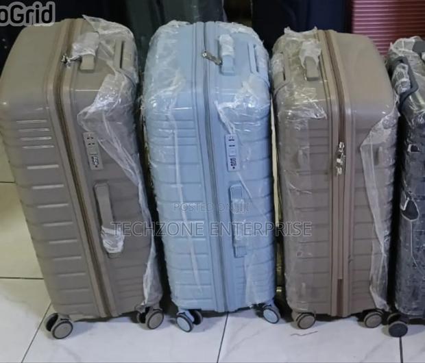 3 in 1 Executive Rubber Suitcase Luggage Bag With Wheels