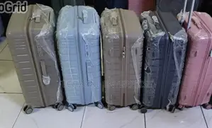Fashion 3 in 1 Rubber Suitcase Luggage Bag With Wheels 
