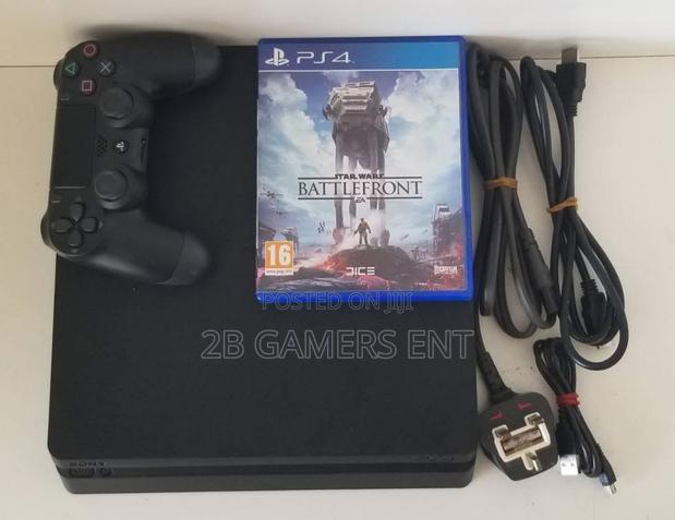 Ps4 Slim + Star War Battlefront Game - main view