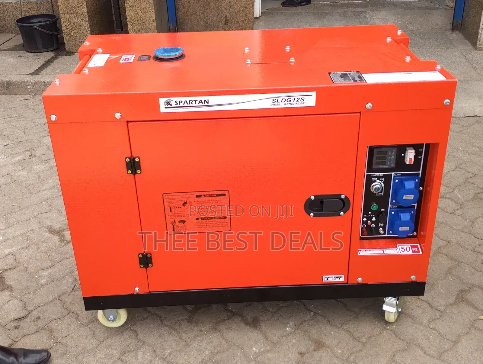Heavy Duty Spartan Silent Diesel Generator