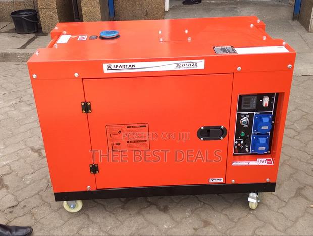 Heavy Duty Spartan Silent Diesel Generator