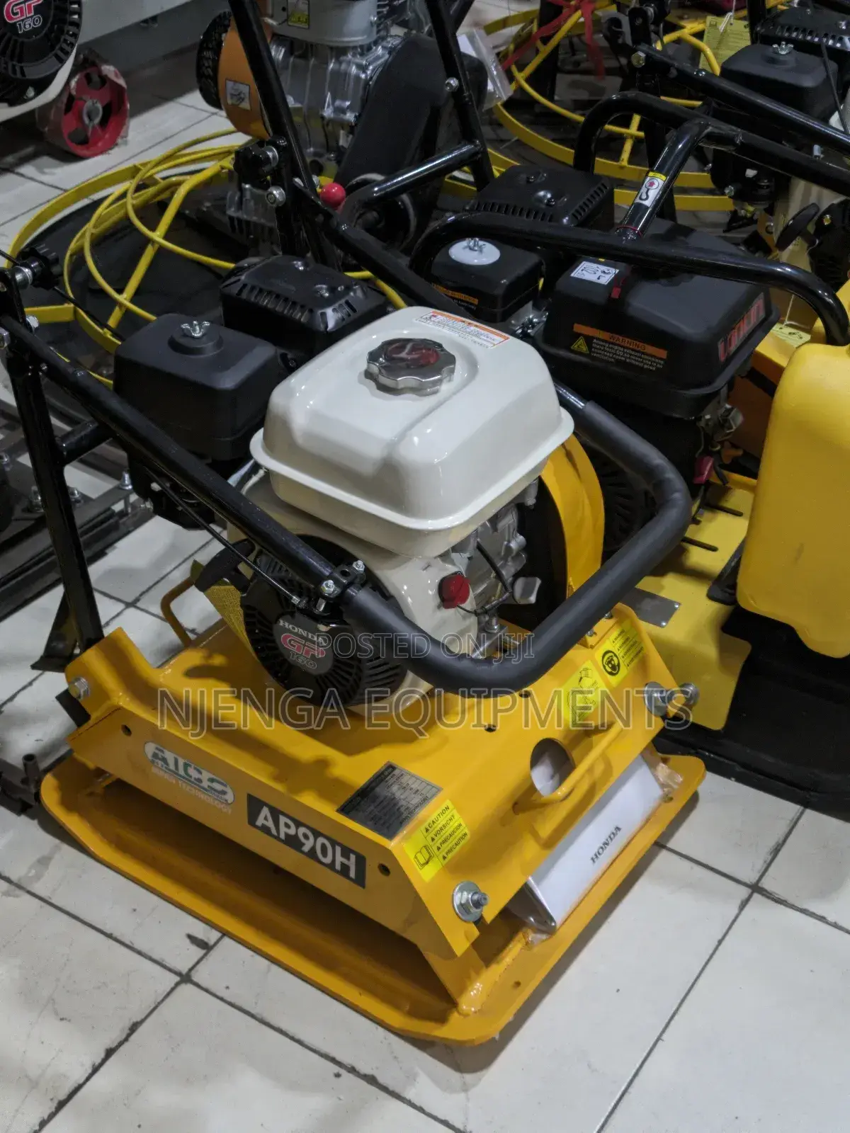 Aico Ap90h Plate Compactor /Honda Engine