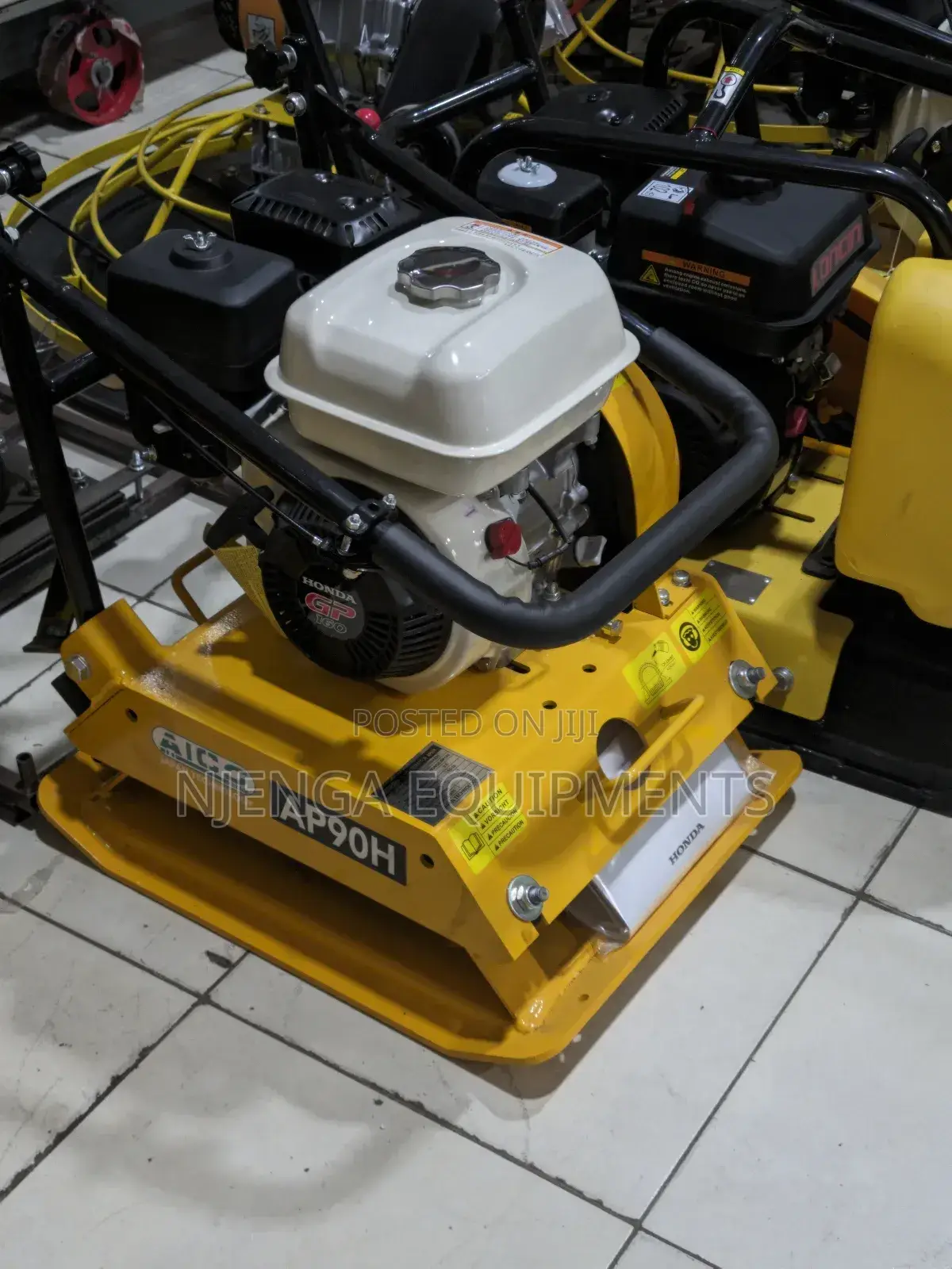 Aico Ap90h Plate Compactor /Honda Engine