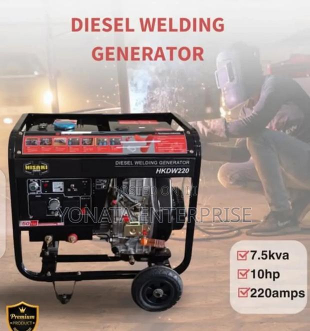Hisaki Diesel Welding Generator (Hkdw220) - main view