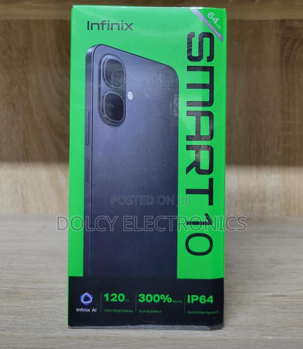 New Infinix Smart 10 128 GB Black - thumbnail 2