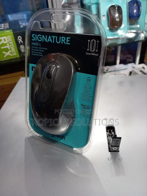 Logitech M650l Mouse// Bluetooth Mouse - main view