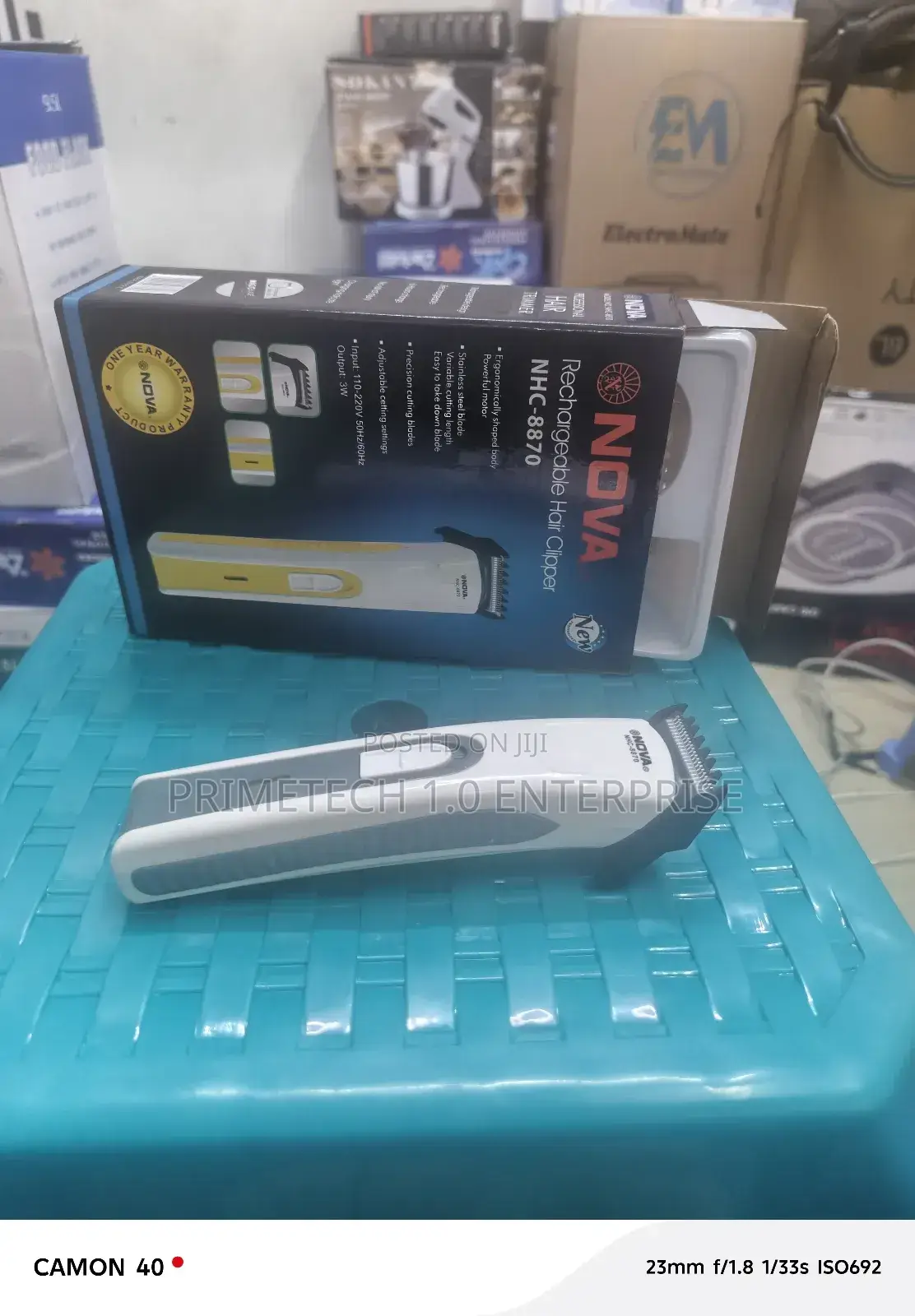 Nova Rechargeable Hair Trimmer