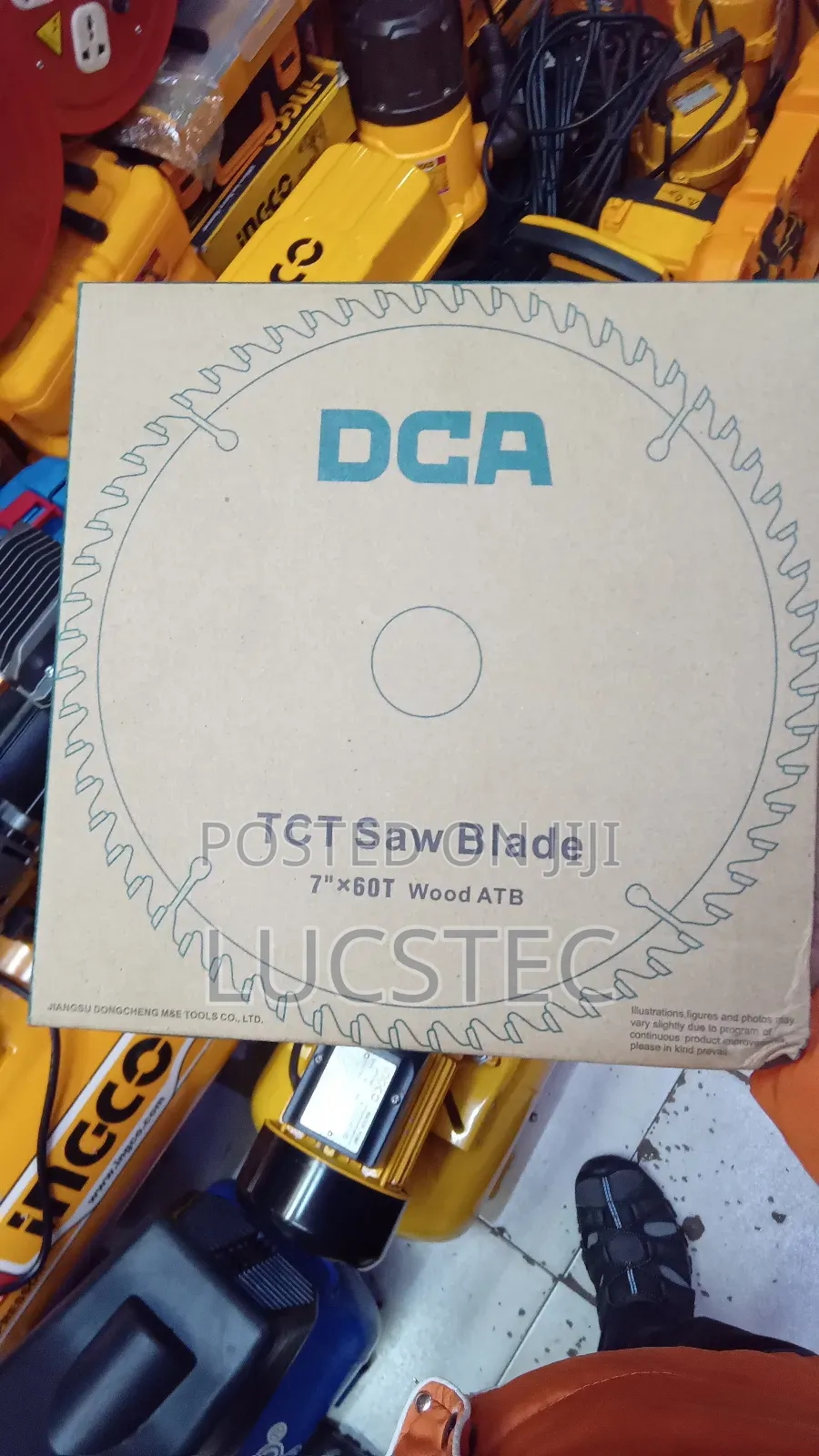 Dca Tct Saw Blade