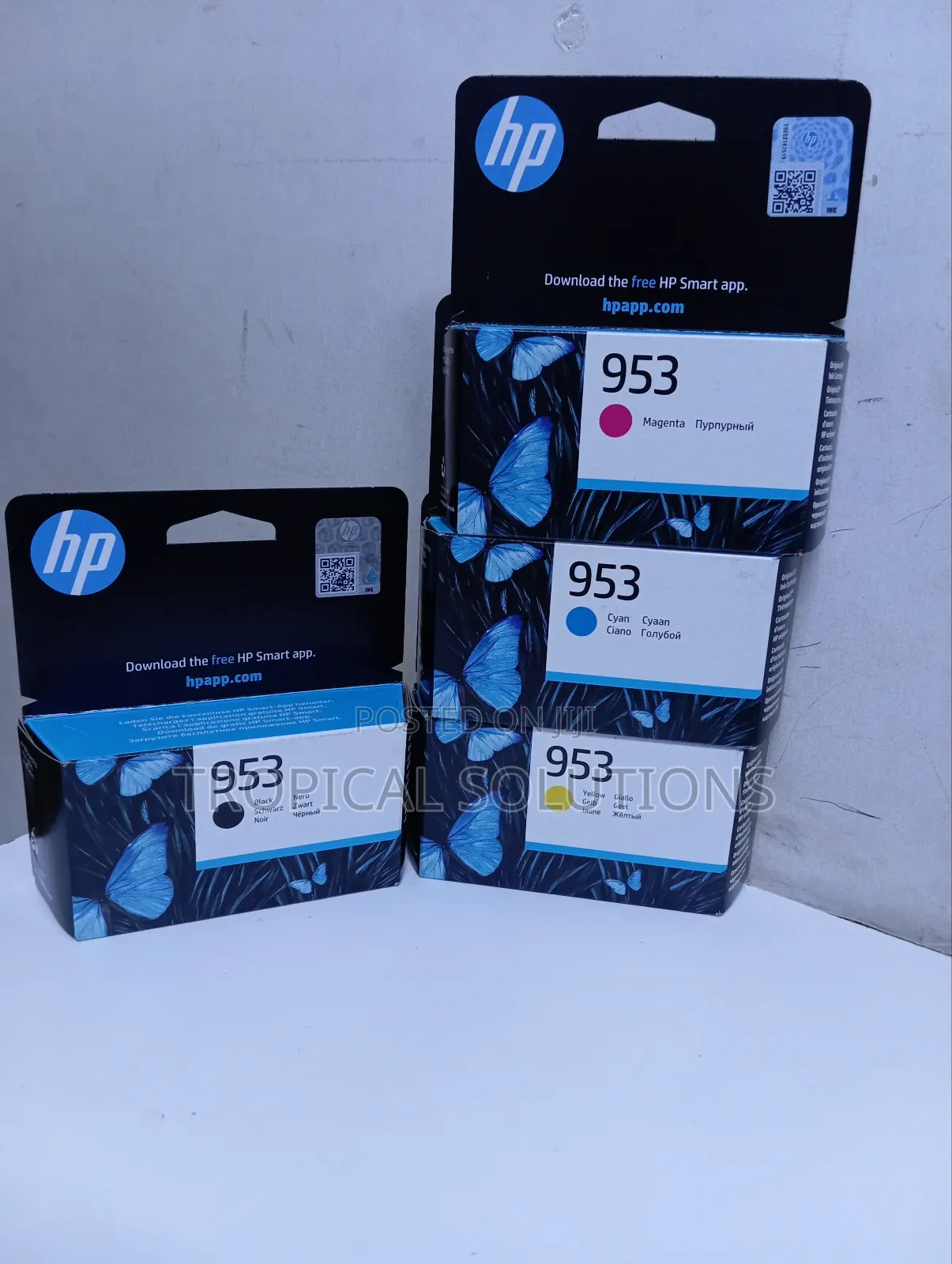 Hp 953 Coloured Normal Cartridge// Hp 953 Coloured