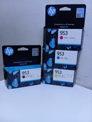 Hp 953 Coloured Normal Cartridge// Hp 953 Coloured