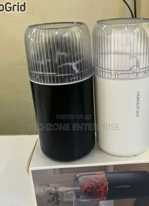 Volcano Humidifier Aroma Diffuser in White and Black 
