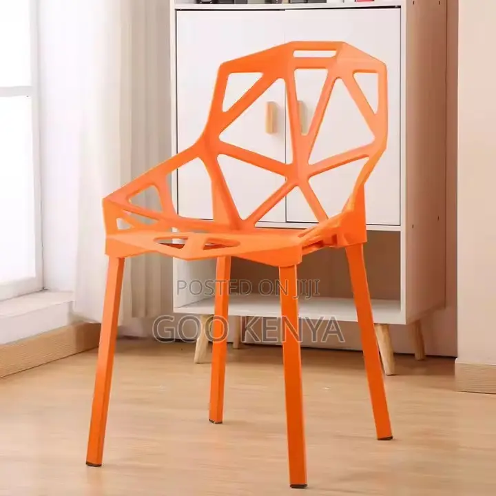 Dining Chair ; Generic Modern Plastic Dining Chair