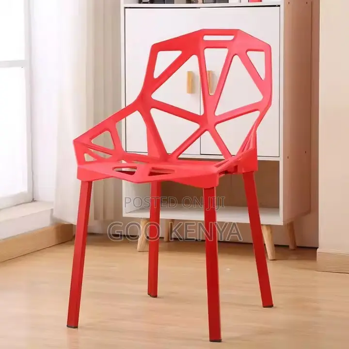 Dining Chair ; Generic Modern Plastic Dining Chair