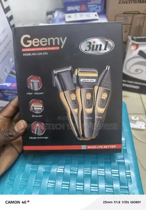 3 in 1 Rechargeable Shaver and Trimmer Set