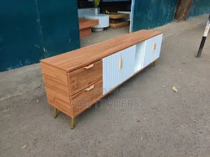 Single Natural Tv Stand (6ft)