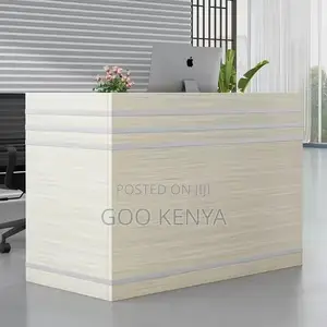 Reception Desk ; Modern White Wood Reception Desk