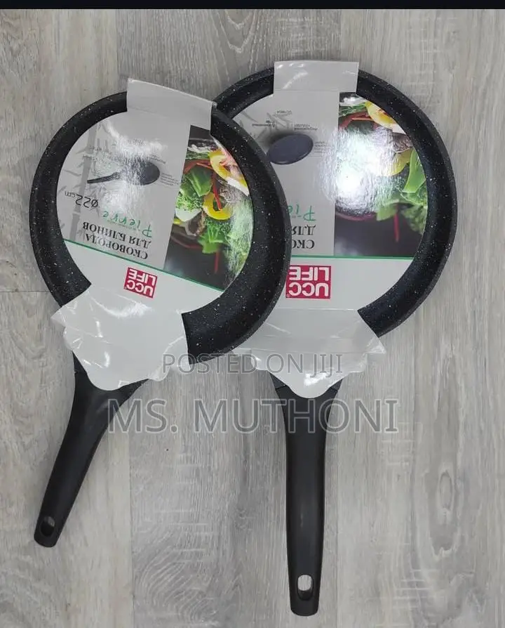 28cm High Quality Ucc Life Black Granite Chapati Pan